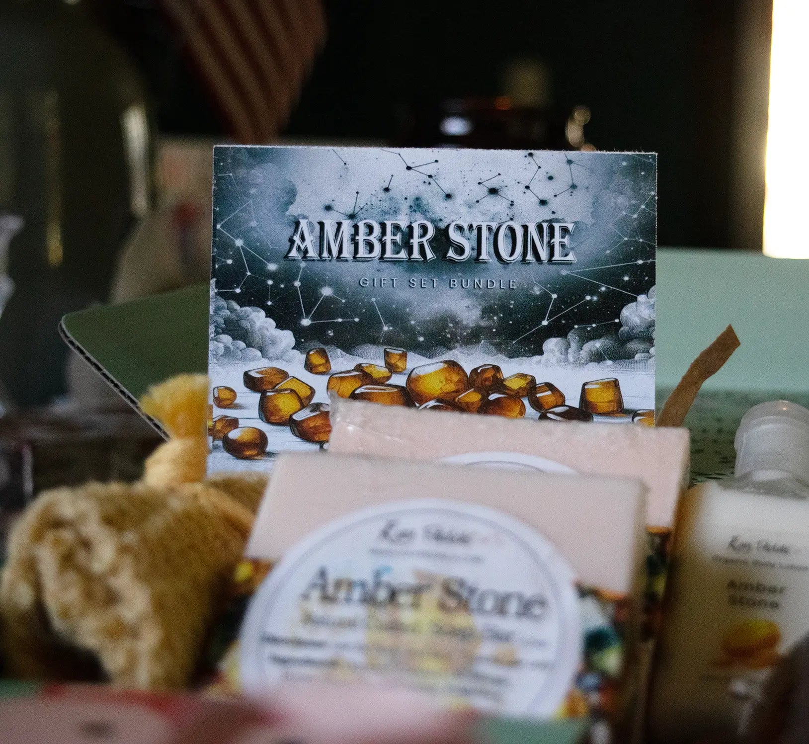 Amber Stone Skincare Bundle Gift Set Kay Pedals