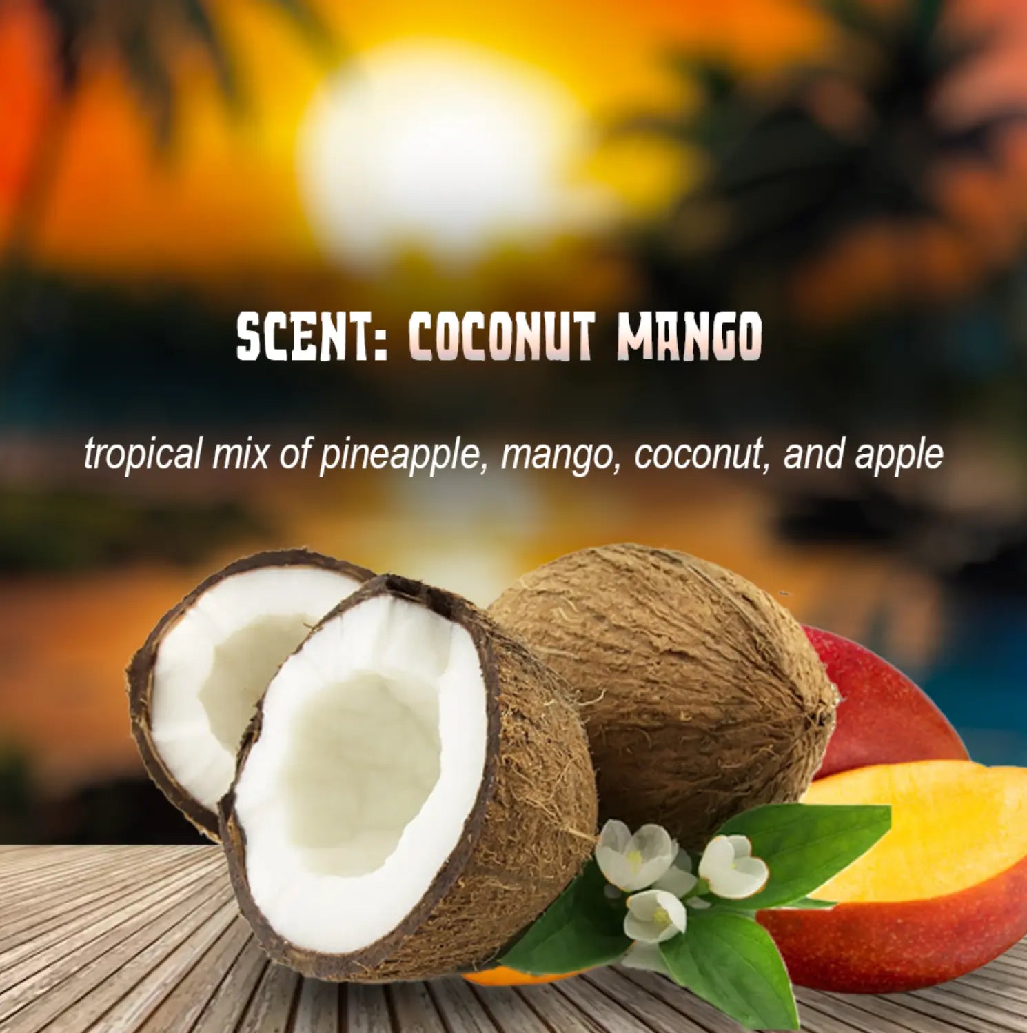 Coconut Mango Scented Organic Body Lotion Kay Pedals
