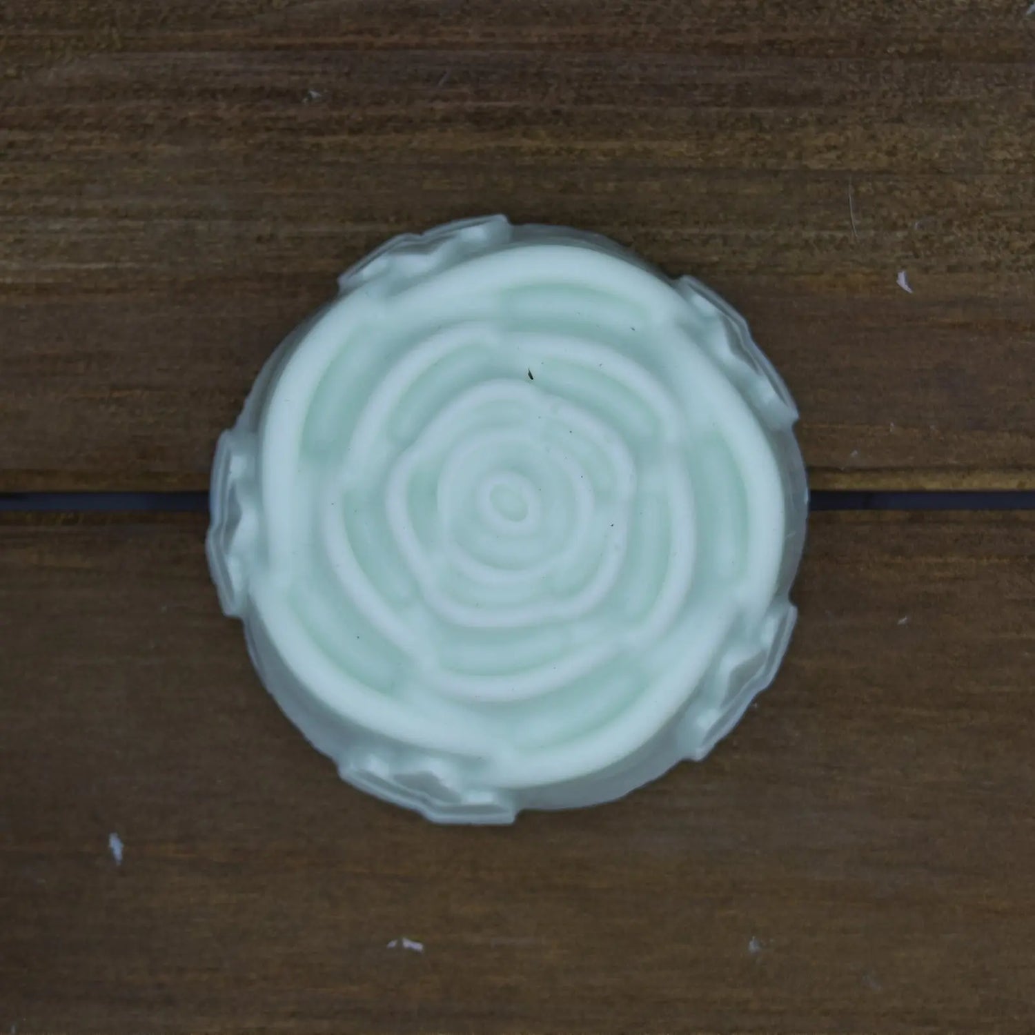 Decorative Natural Crafted Goat Milk Soap Bar 2.5 oz (Rose Shaped)