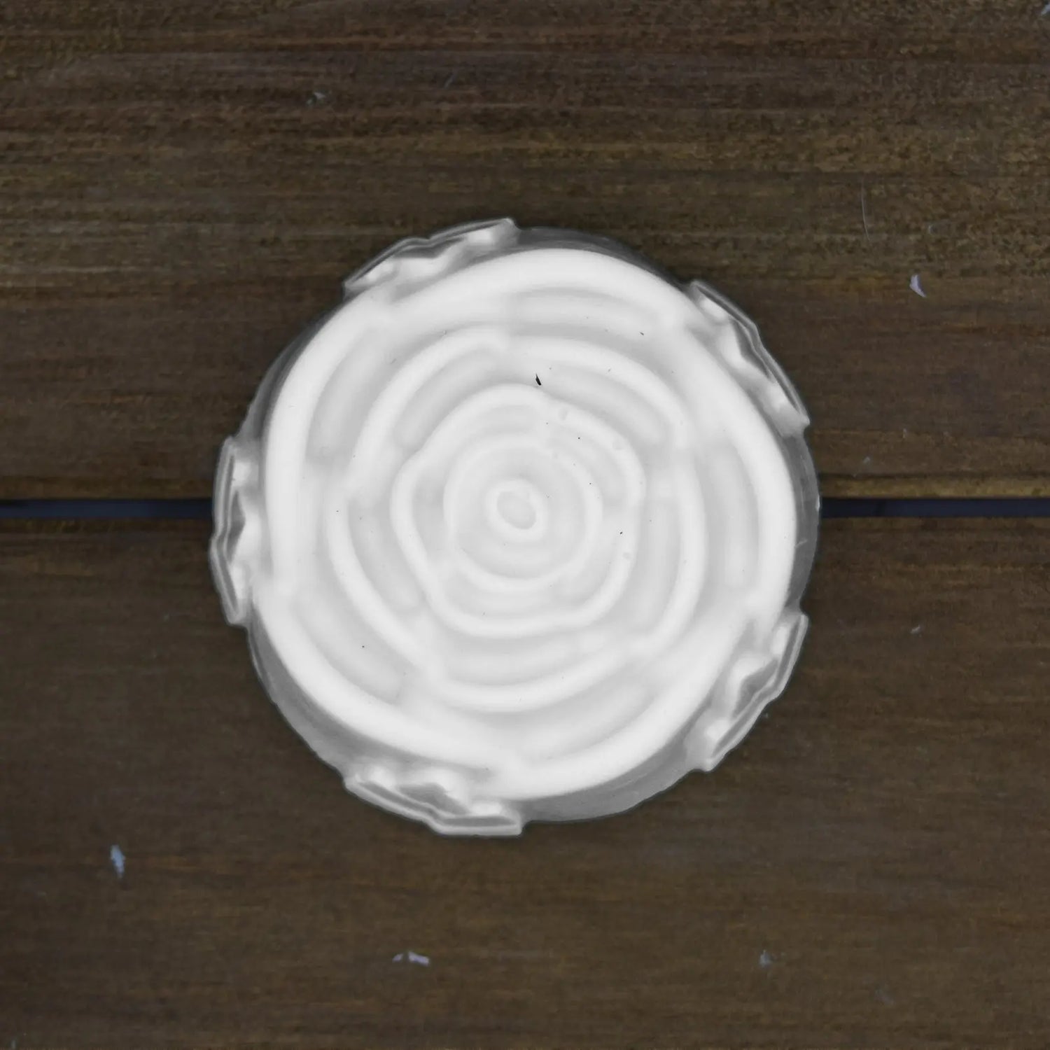 Decorative Natural Crafted Goat Milk Soap Bar 2.5 oz (Rose Shaped)