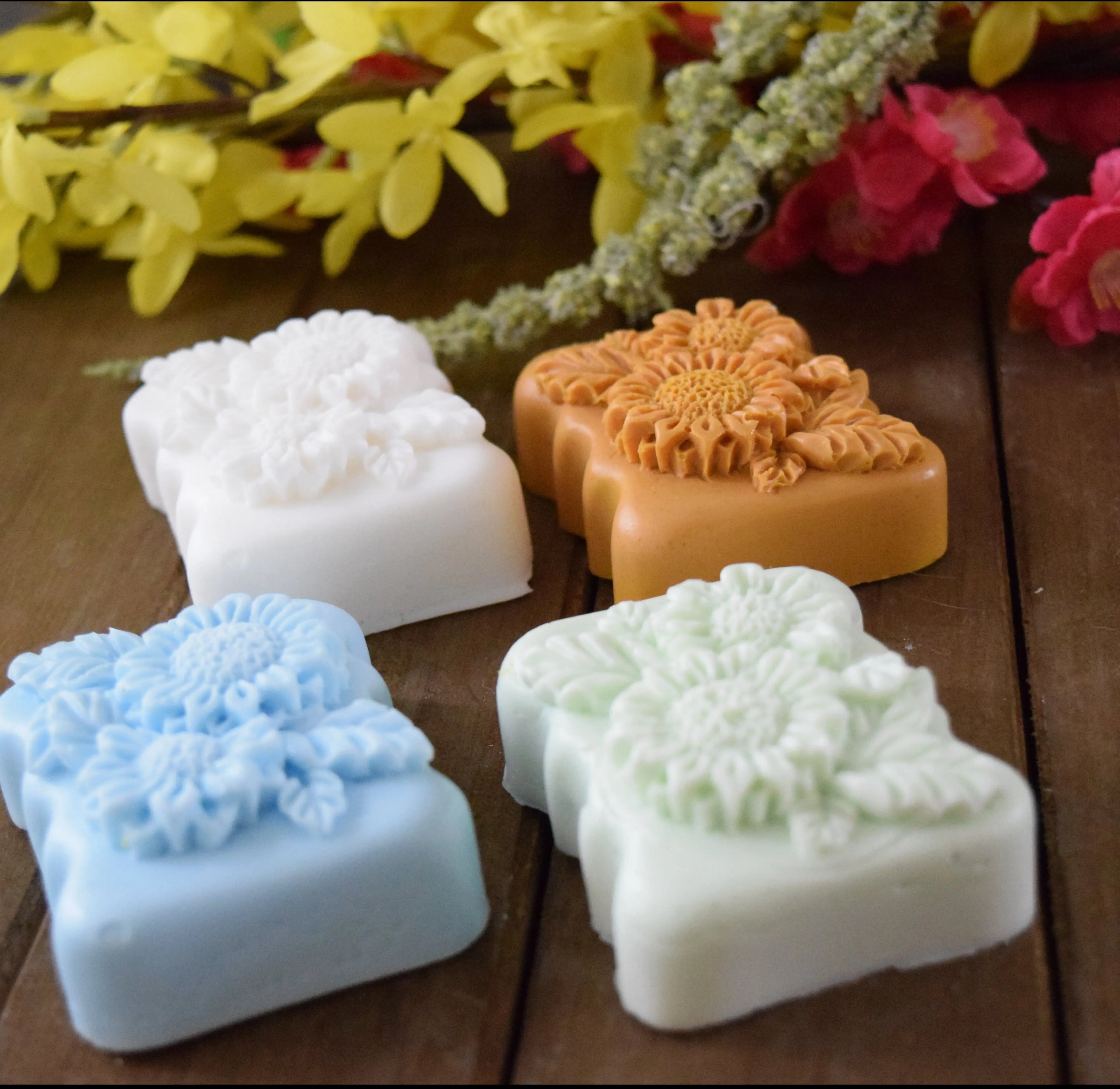 Decorative Natural Crafted Goat Milk Soap Bar 2.5 oz (rectangle shaped)