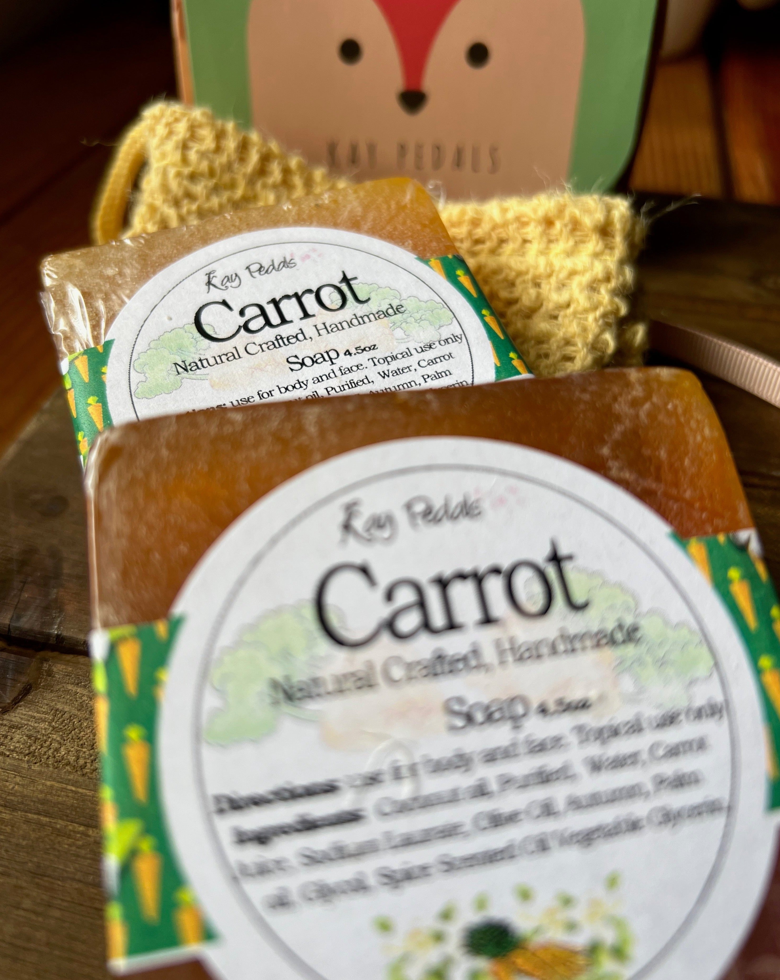Carrot Soap Bundle Kay Pedals
