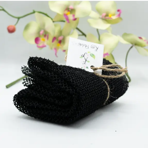 Kay Pedals  Mesh Sponge Exfoliating Back Scrub Long Shower Net Sponge