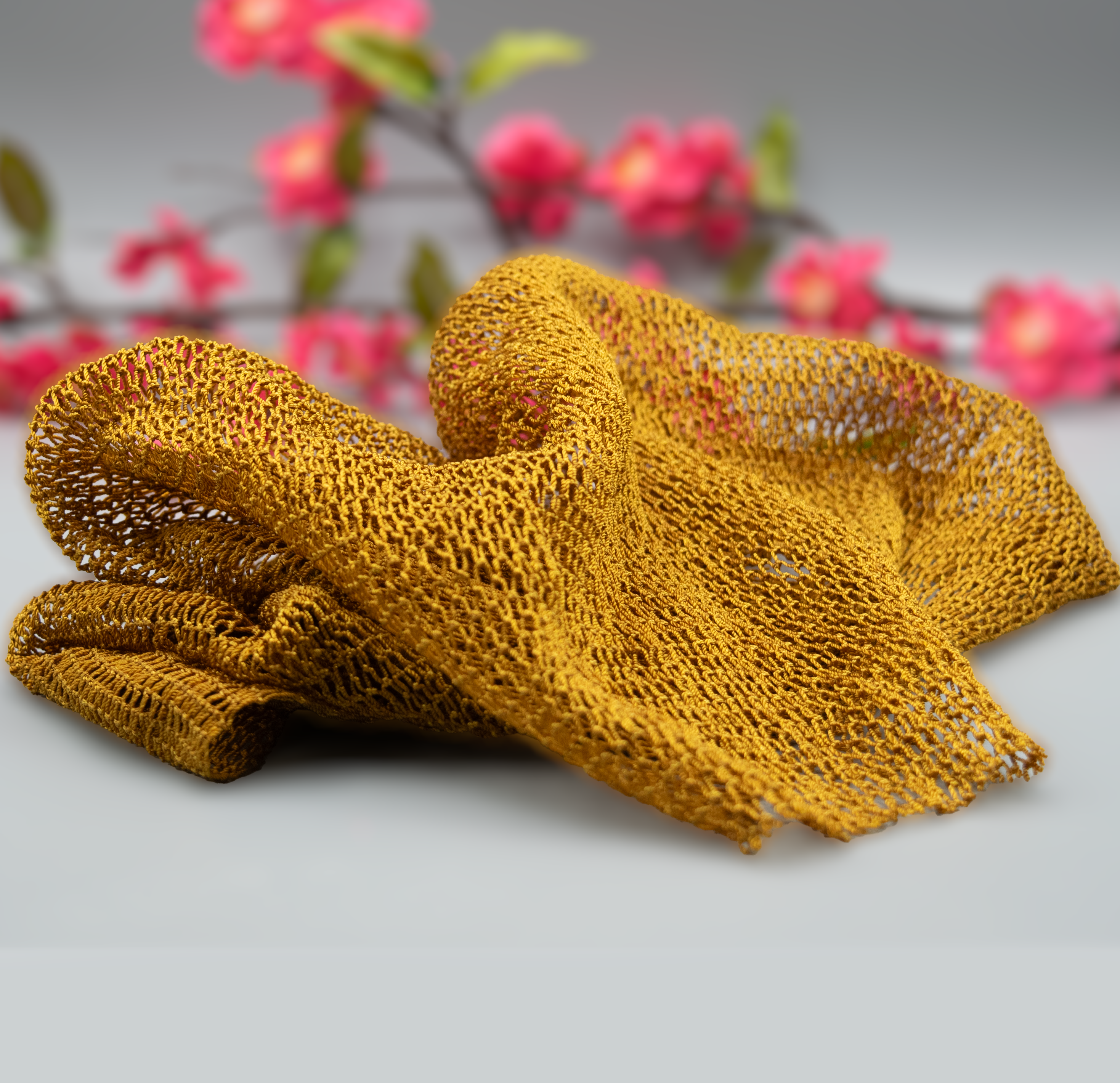 (New!) African Exfoliating Net Sponge | Nylon Mesh Bath Cloth Kay Pedals