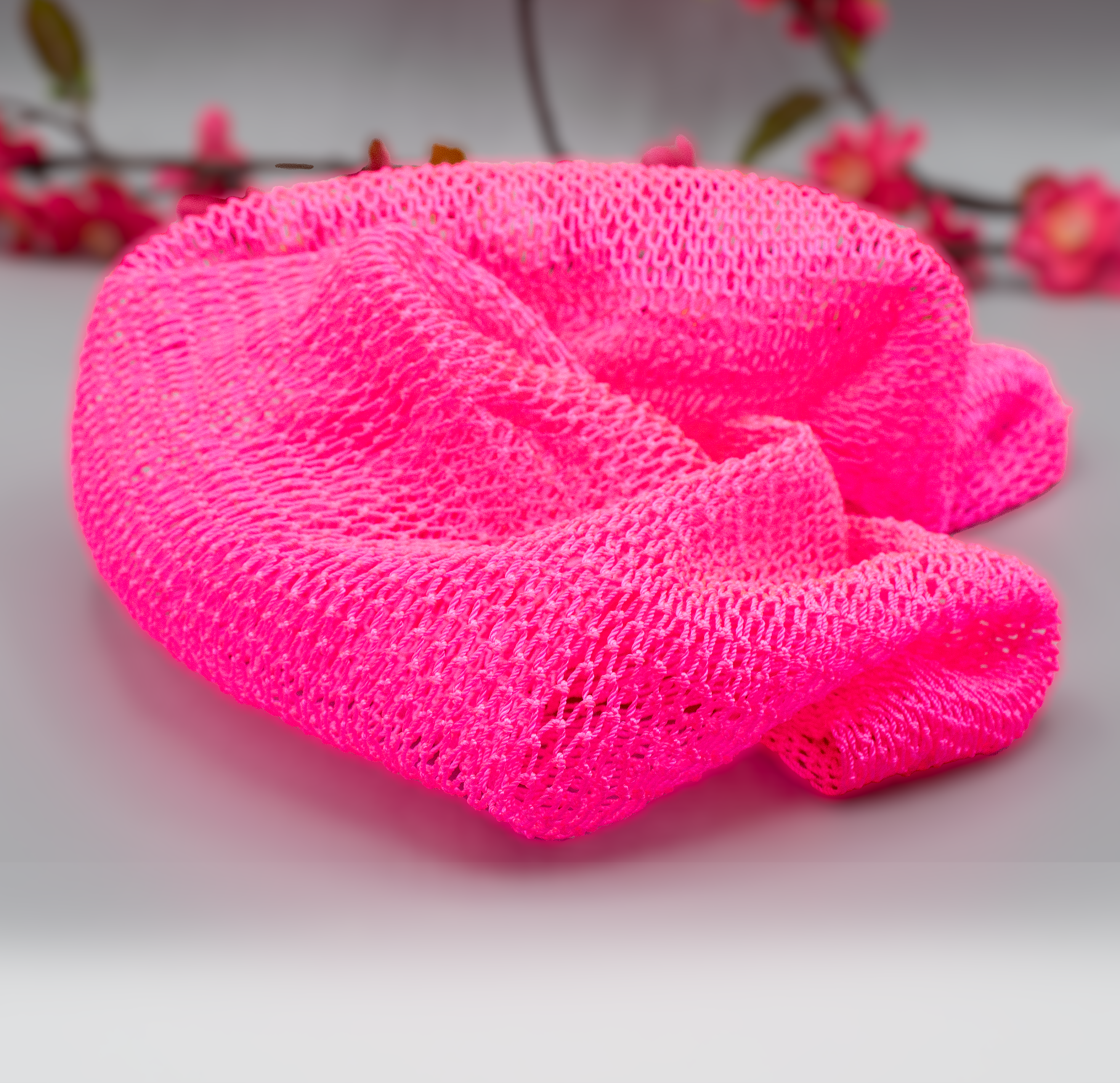 (New!) African Exfoliating Net Sponge | Nylon Mesh Bath Cloth Kay Pedals