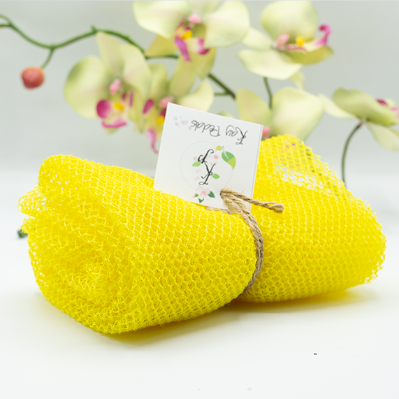 Kay Pedals Mesh Sponge Exfoliating Back Scrub Long Shower Net Sponge (2 for $10!) Kay Pedals