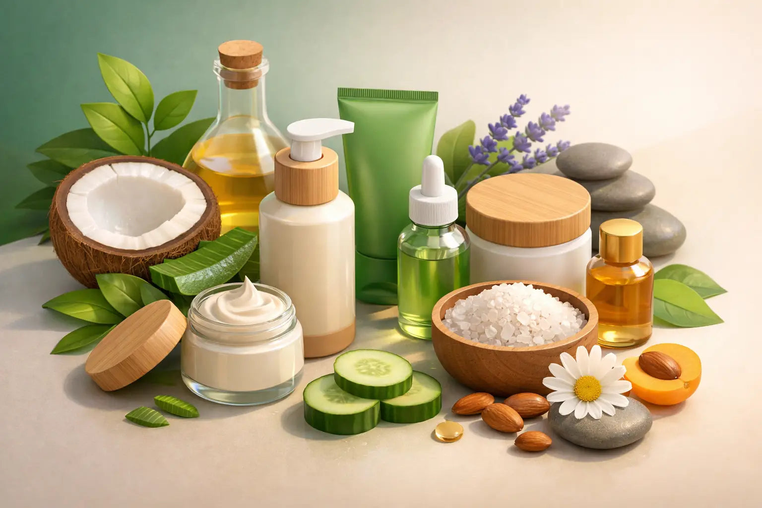 Natural and Organic Cosmetics for Everyday Care