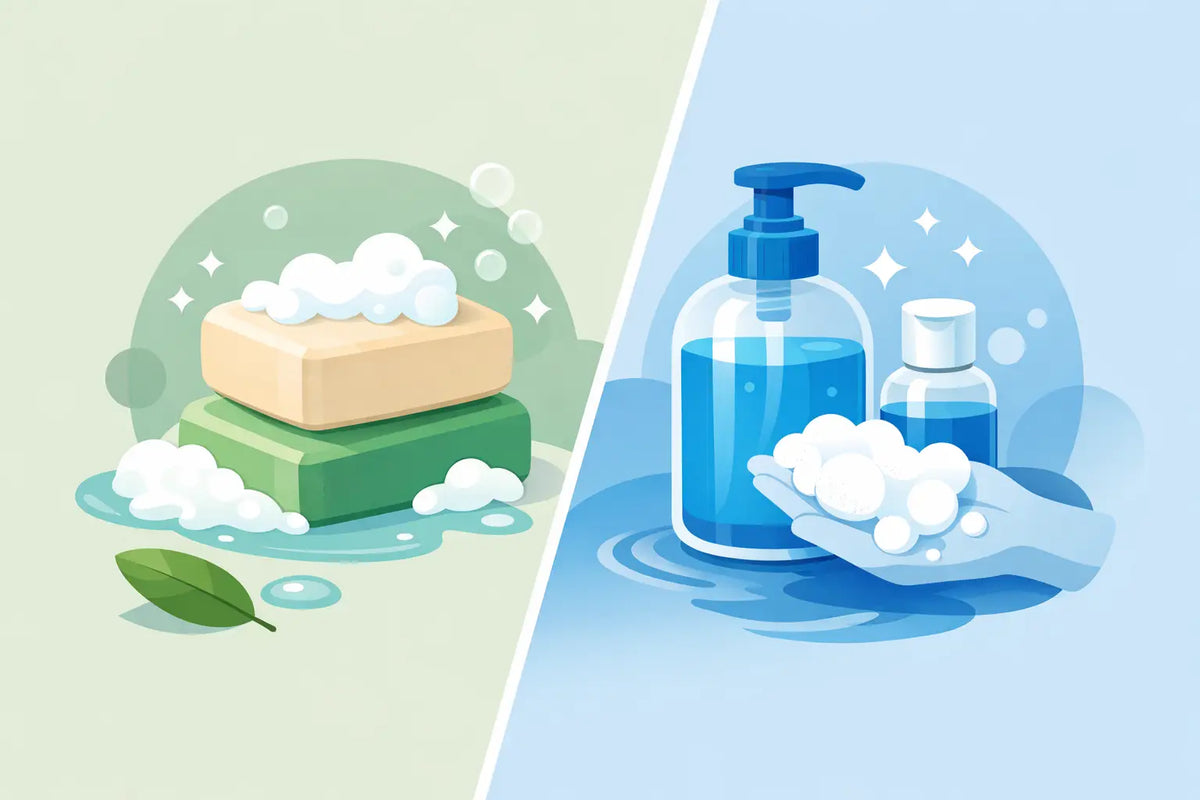 Soap Bars Versus Liquid Soap: Which Fits You?