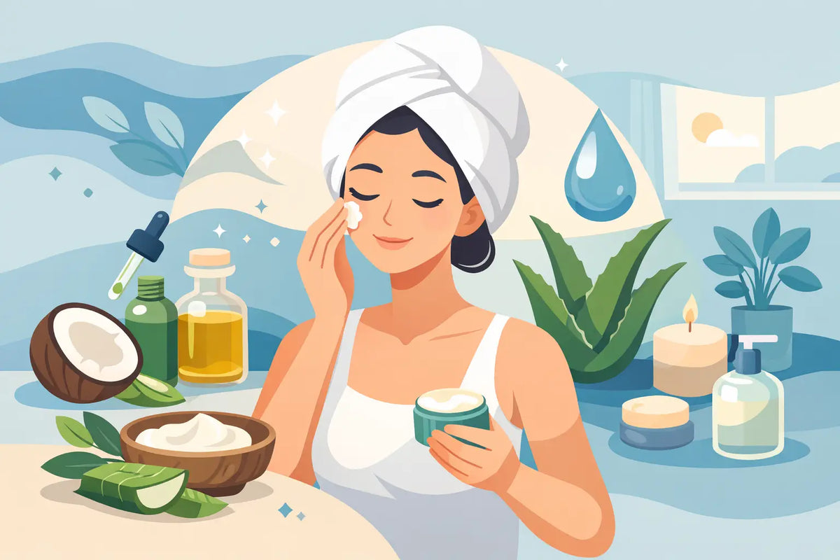 How to Moisturize Dry Skin Naturally at Home