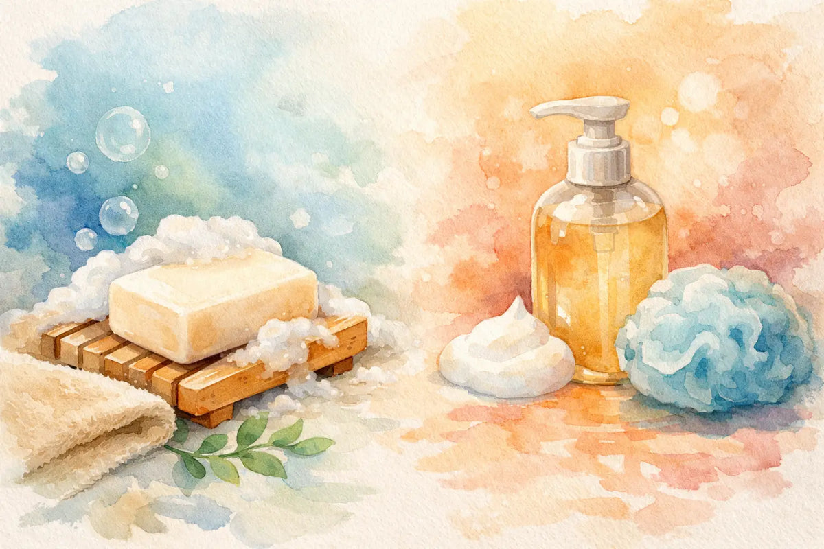 Bar Soap vs Body Wash for Your Daily Routine