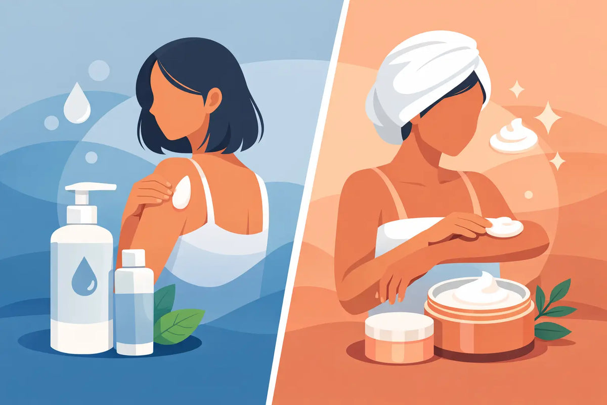 Body Lotion Versus Body Cream: Which Fits You?
