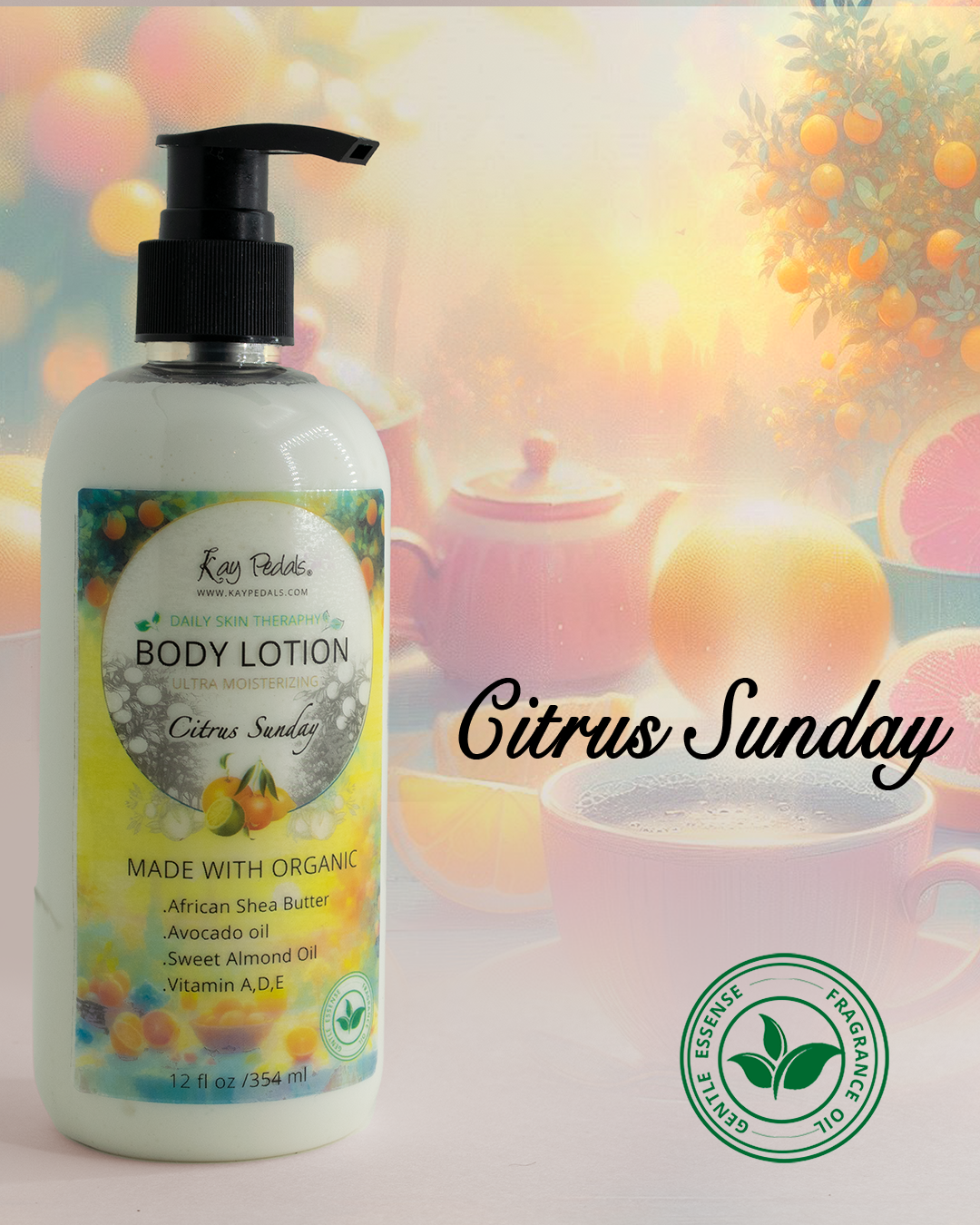 Citrus Sunday Natural Body Lotion