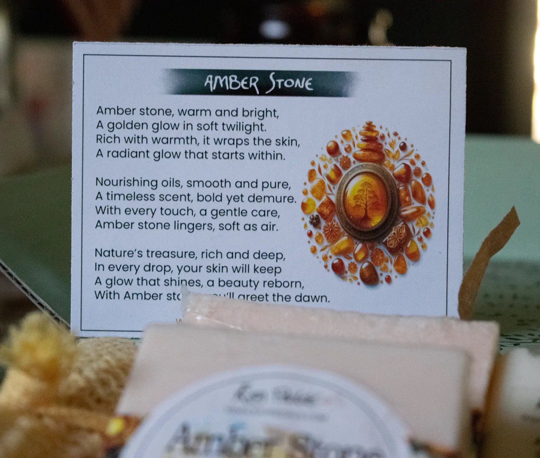 Amber Stone Skincare Bundle Gift Set Kay Pedals