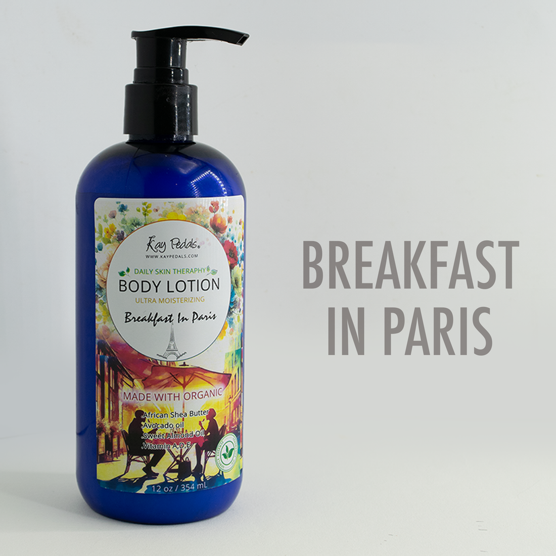 Breakfast In Paris Natural Body Lotion 12oz