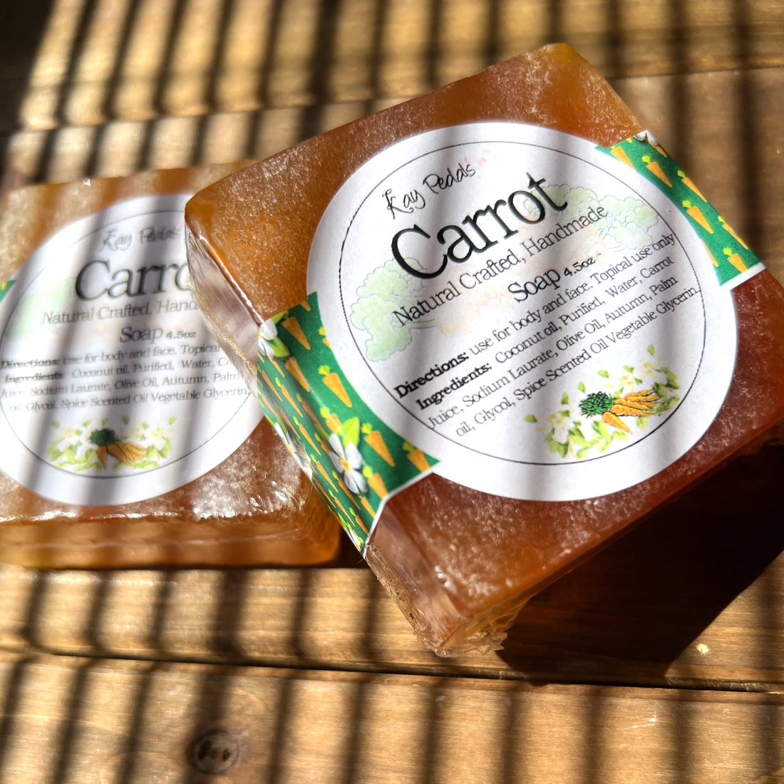 Carrot Soap Bundle