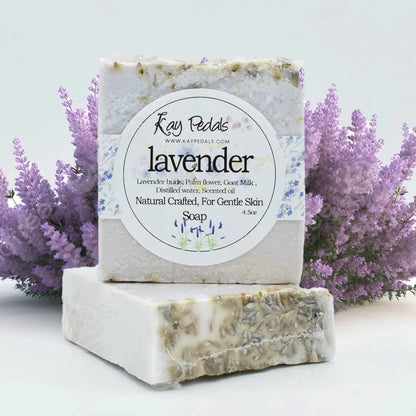 lavender Natural Crafted Bar Soap 4.5oz Kay Pedals