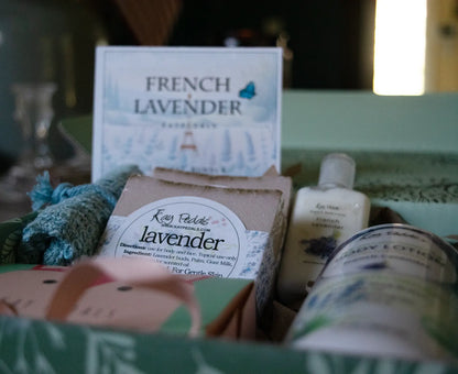 French Lavender Bundle Skin Care Gift Set Kay Pedals