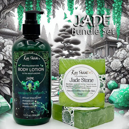 Jade Stone Skincare Bundle Gift Set Kay Pedals