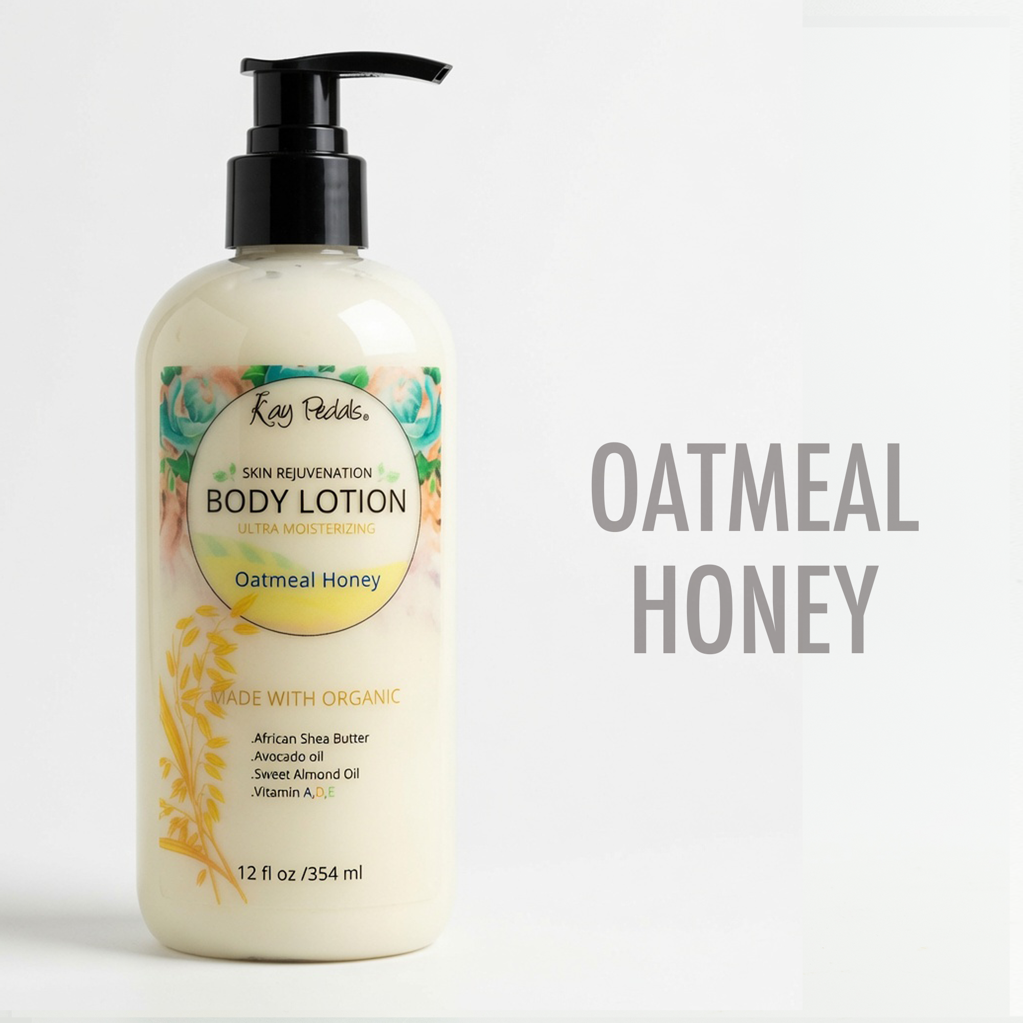Oatmeal and Honey Natural Organic Body Lotion