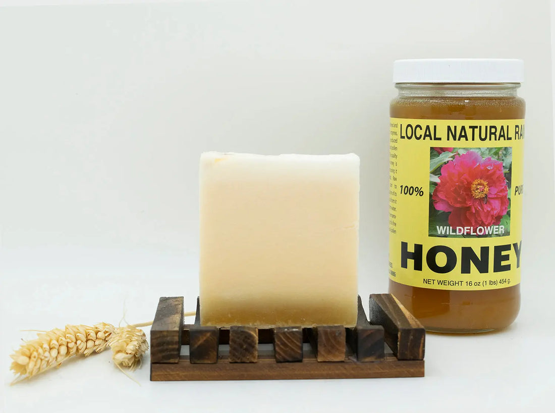 Oatmeal And Honey Natural Crafted Bar Soap 4.5oz