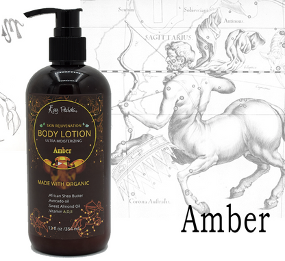 Amber Body Lotion ( Original ) | Organic Body Cream | Shea Butter Lotion | Scented Lotion | Almond Body Lotion | Fragrance Lotion Kay Pedals