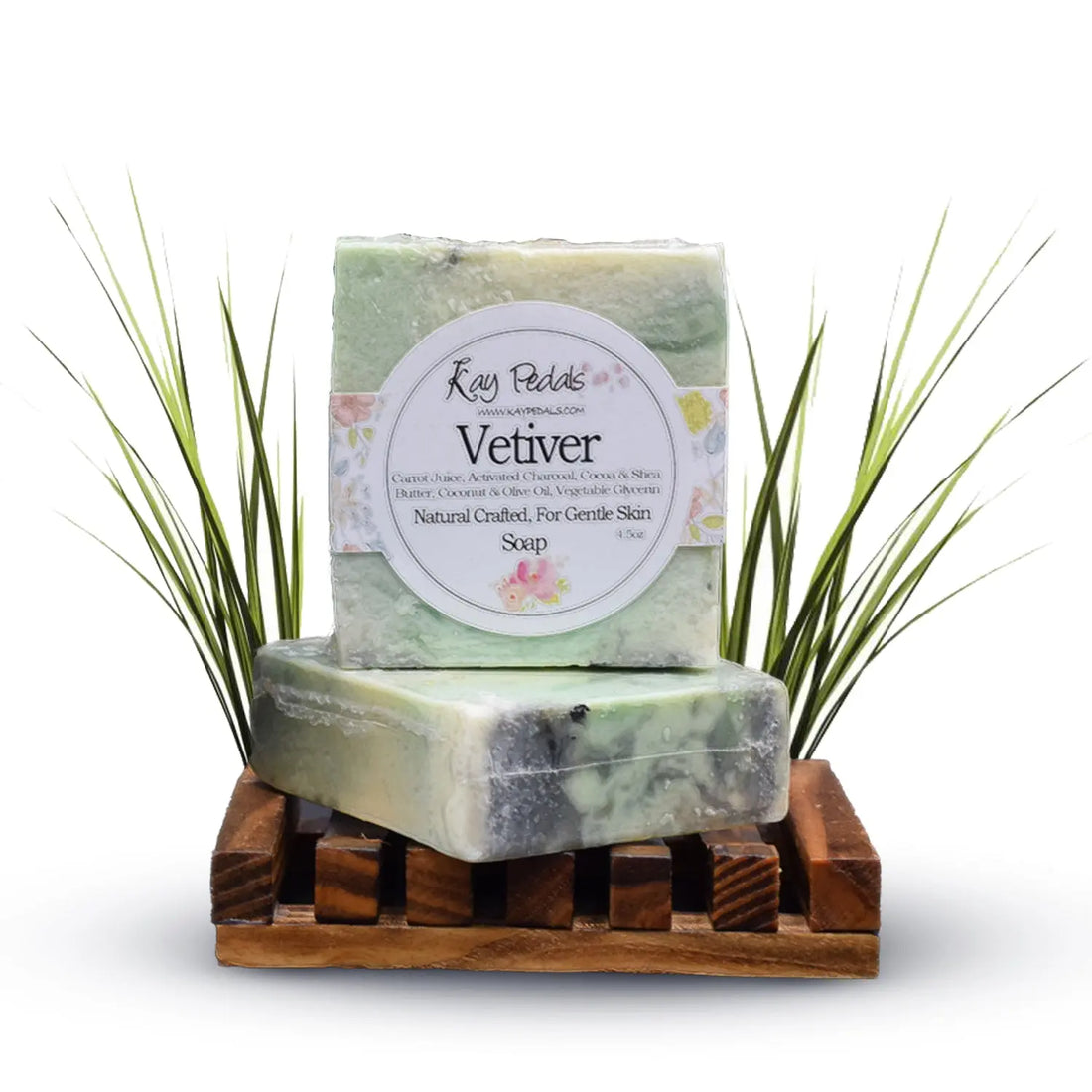 Vetiver Natural Crafted Bar Soap 4.5oz