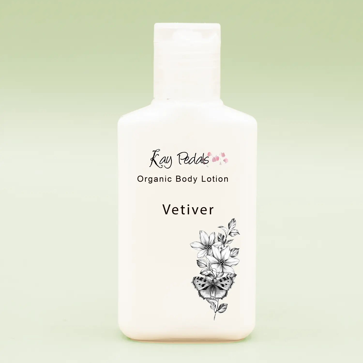 Vetiver Organic Body Lotion | Organic Body Cream | Shea Butter Lotion | Fragrance Lotion Kay Pedals