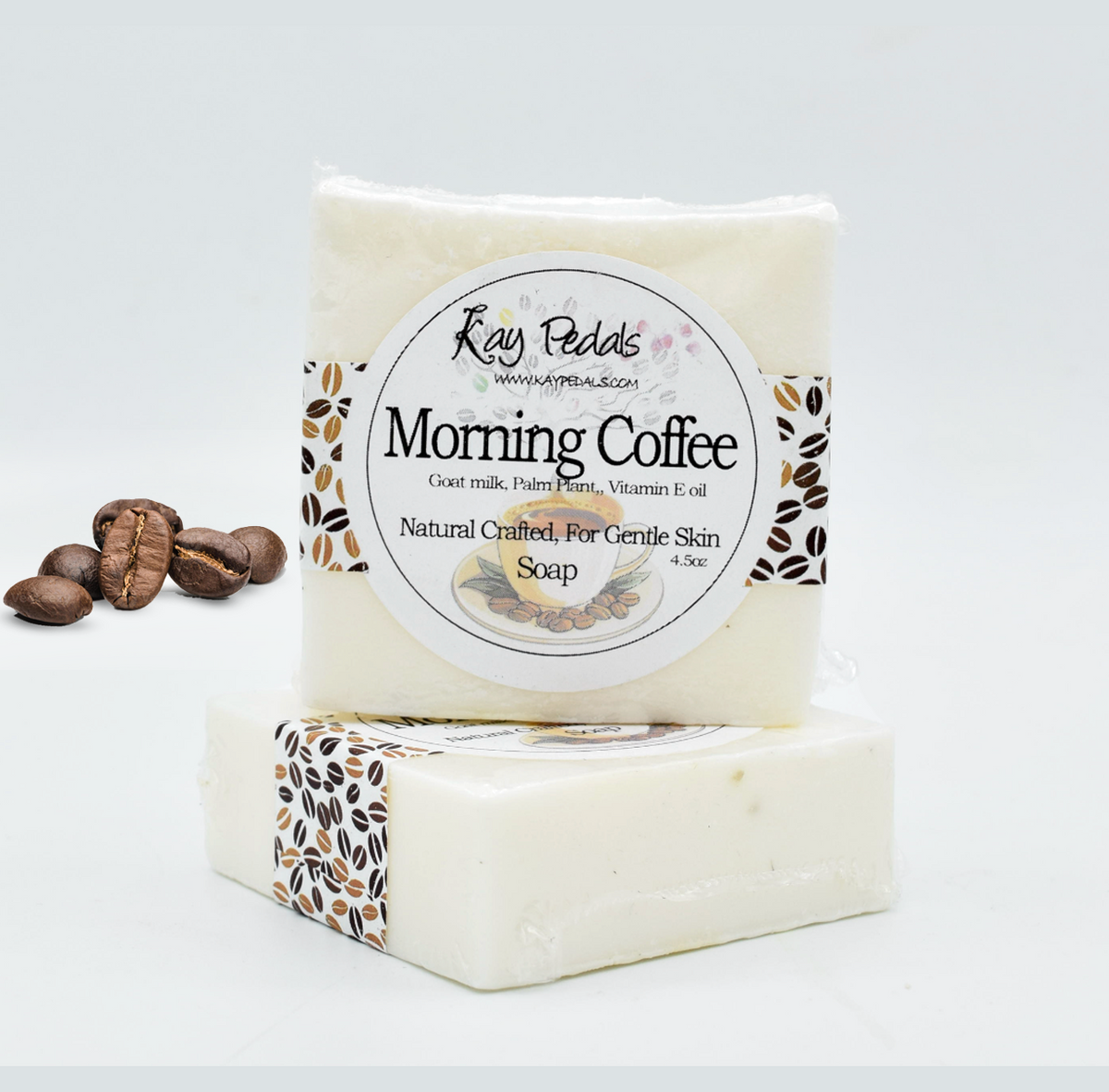 Morning Coffee Natural Crafted Bar Soap 4.5oz