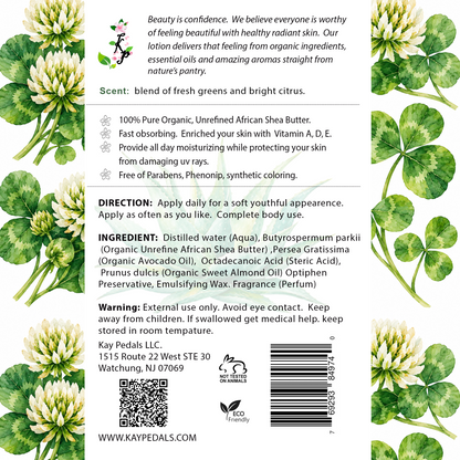 Lucky Aloe Natural Organic Body Lotion