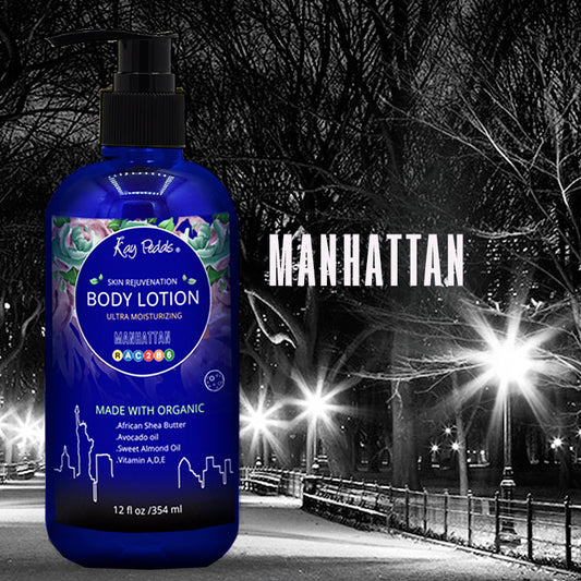 Manhattan Organic Body Lotion - Kay Pedals moisturizing cream