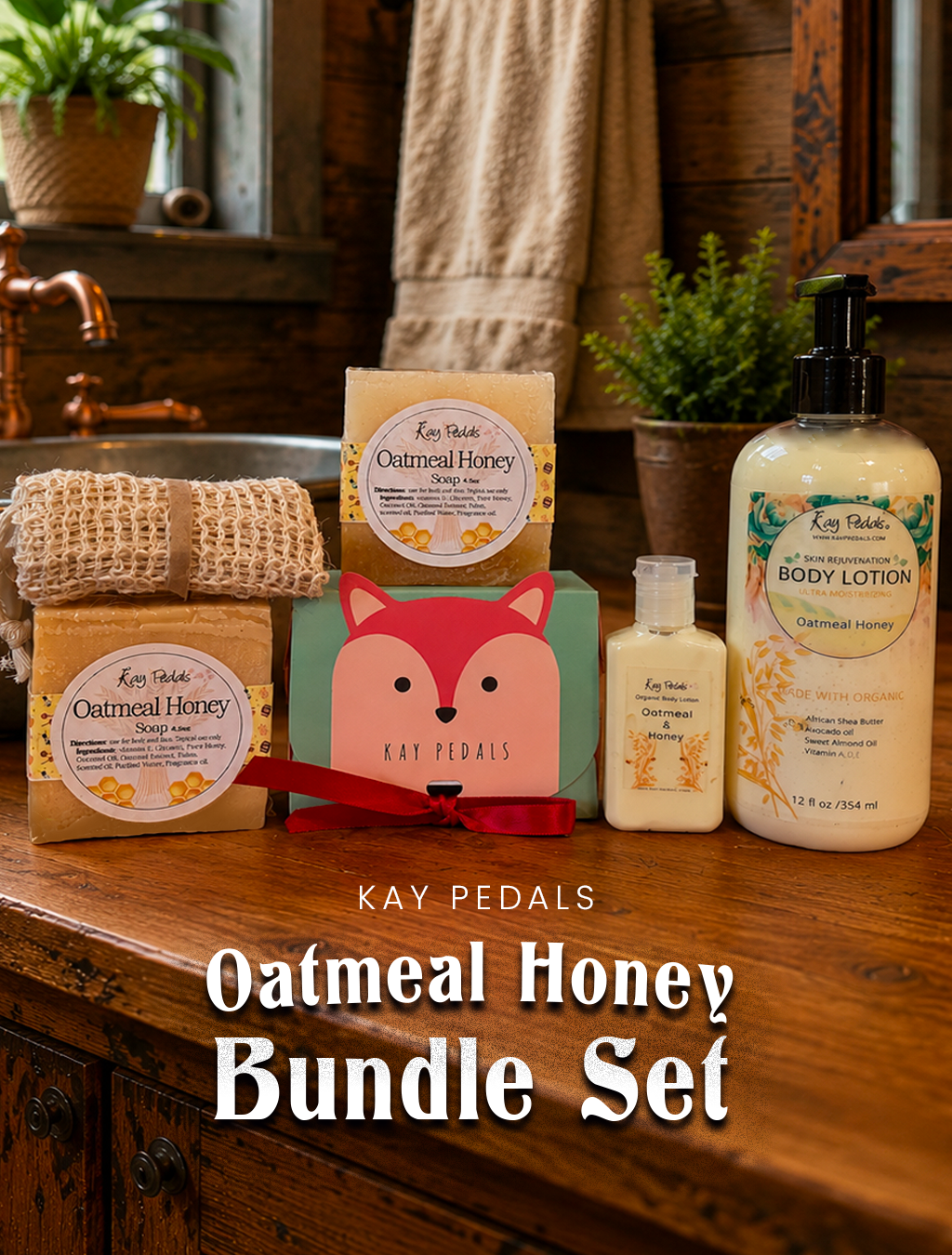 Oatmeal &amp; Honey Bundle Gift set