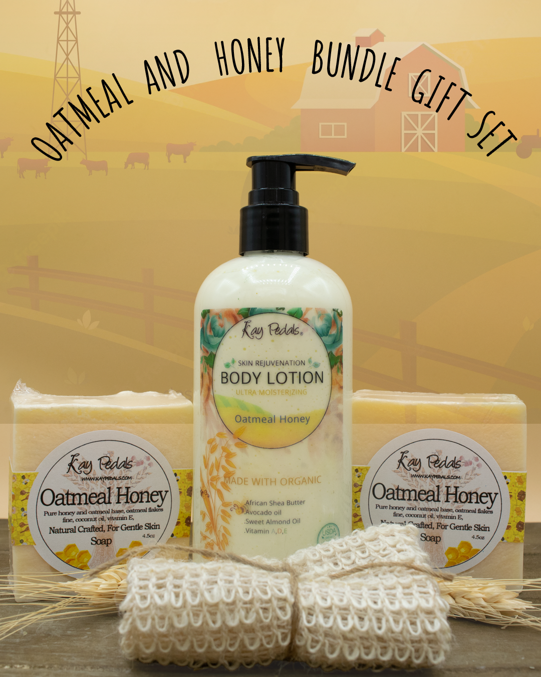Oatmeal &amp; Honey Bundle Gift set