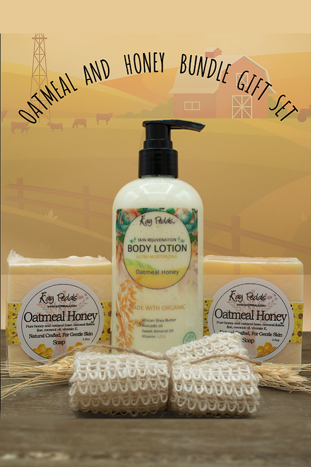 Oatmeal & Honey Bundle Gift set