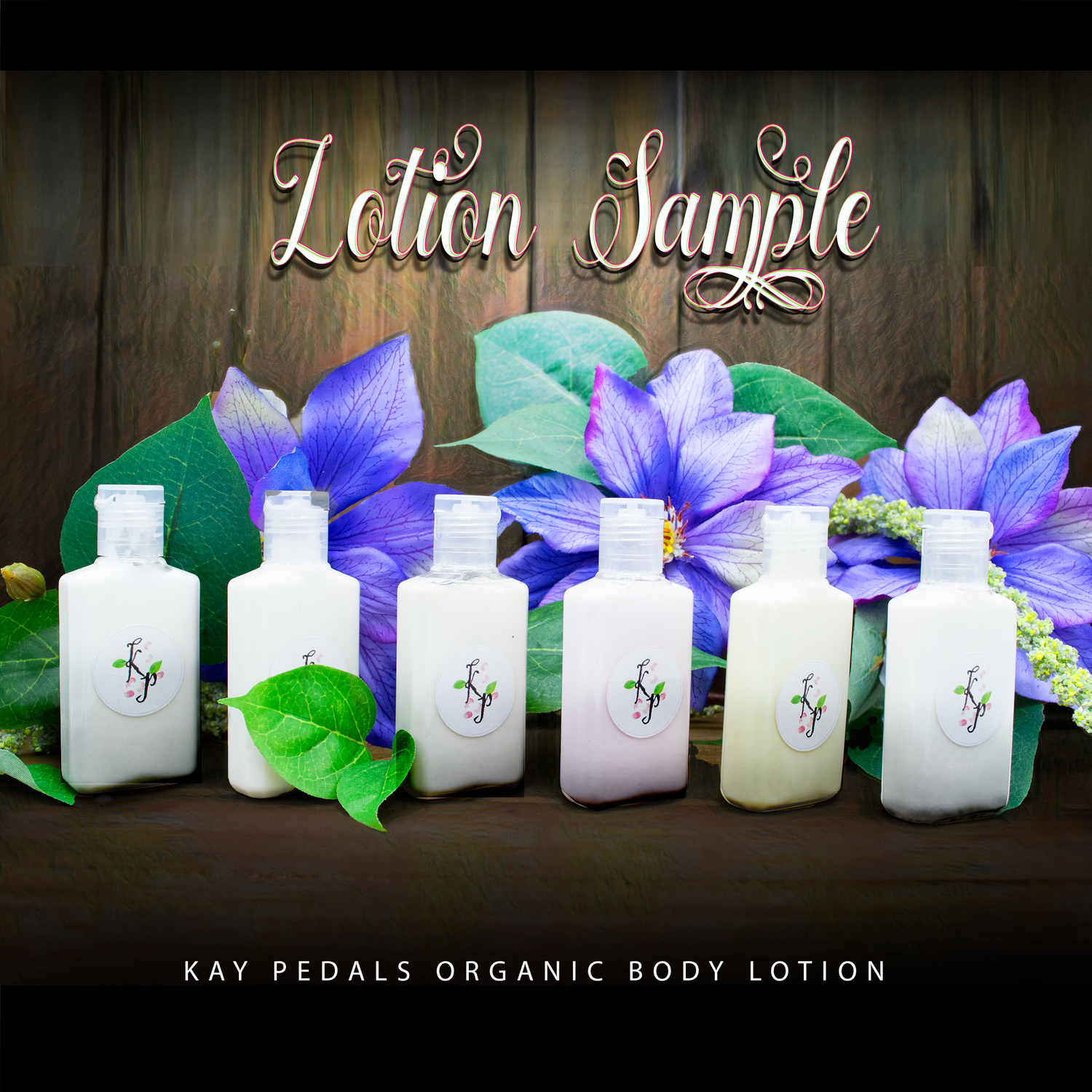 Organic Body Lotion Bottle 1oz Event Pack (6 Pcs)