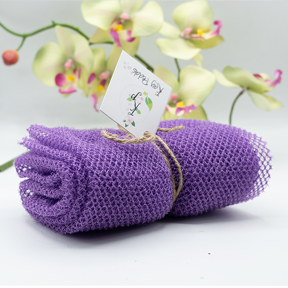 Kay Pedals  Net Sponge Exfoliating Back Scrub Long Shower Sponges | Bathing Nylon Mesh Net Sponge