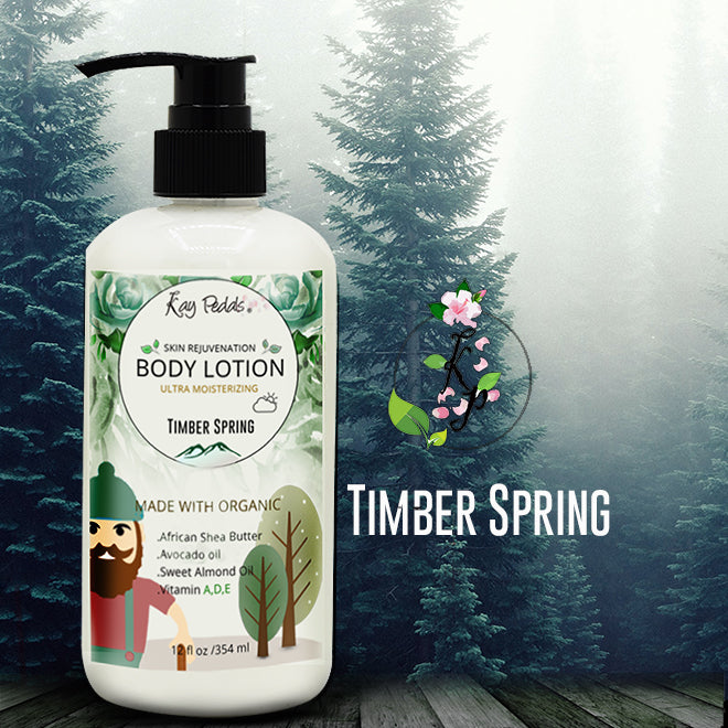 Timber Spring Organic Body Lotion - Kay Pedals