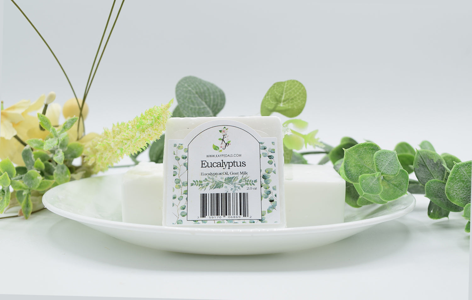 Goat Milk  And Eucalyptus Soap 2.0 oz - Kay Pedals