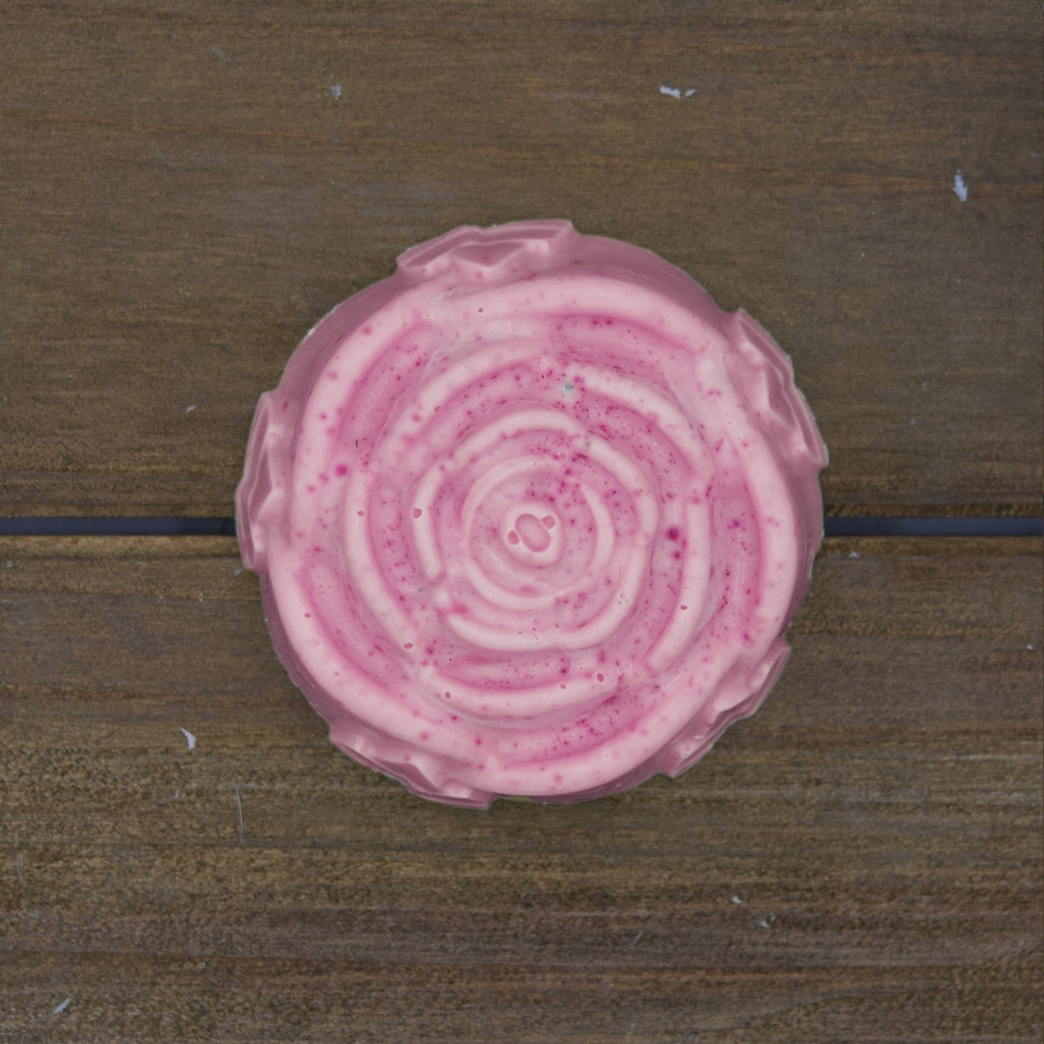 Decorative Natural Crafted Goat Milk Soap Bar 3 oz (Rose Shaped) - Kay Pedals