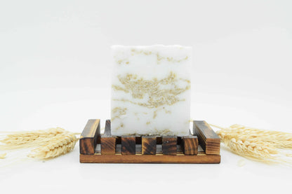 Oatmeal And Peppermint Scrub Natural Crafted Bar Soap 4.5oz - Kay Pedals